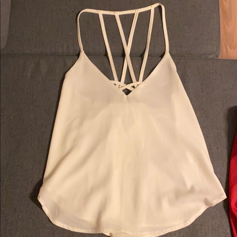 off white tank top